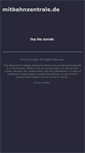 Mobile Screenshot of mitbahnzentrale.de